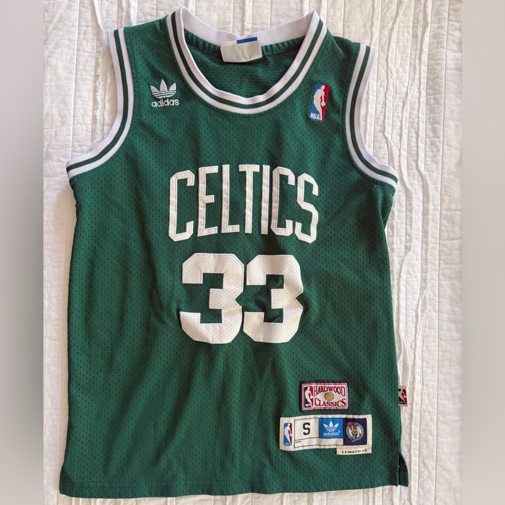 Boston Celtics Larry Bird basketball jersey Youth XL